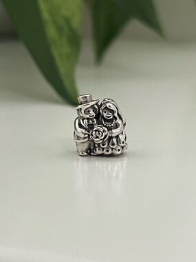 Pandora Mr & Mrs Married Couple Charm, 925